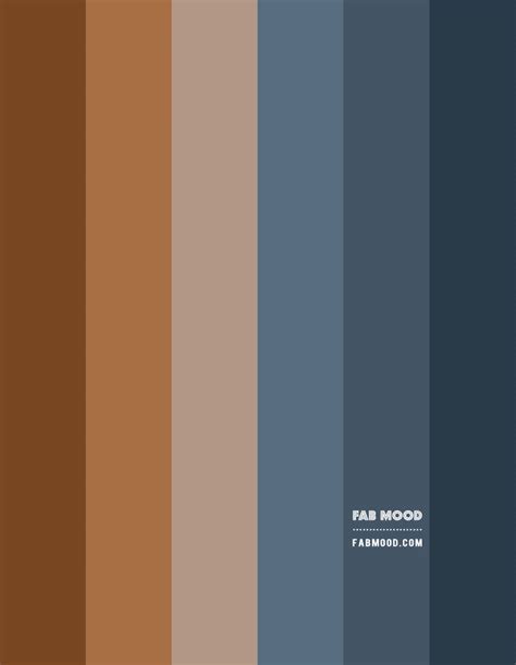 22+ Blue Brown Color Palette - DeonAlyce