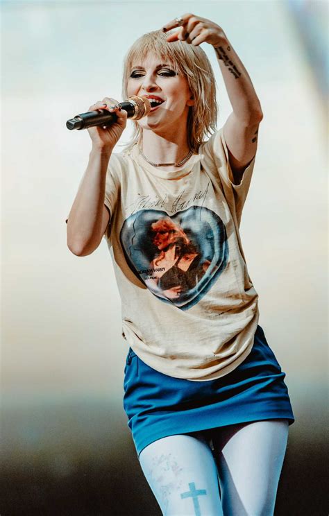 Hayley Williams Performs Onstage During The Eras Tour At Johan Cruijff