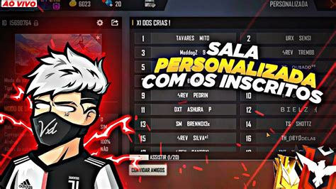 RUMO AO MESTRE SALA PERSONALIZADA X1 DO CRIAS 4V4 SORTEIO DE 1K