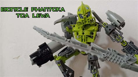 Review En EspaÑol Bionicle Phantoka Toa Lewa Razor Youtube