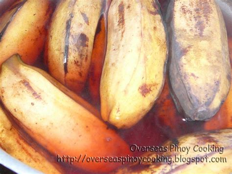 Nilagang Saging Na Saba Boiled Plantain Bananas Overseas Pinoy