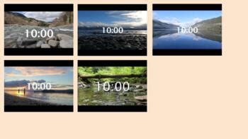 10 Minute Timers List - Calming Nature Timers by Timers for Teachers