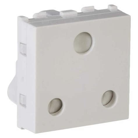 Plastic A Anchor Roma White Pin Socket At Rs Piece In Pune