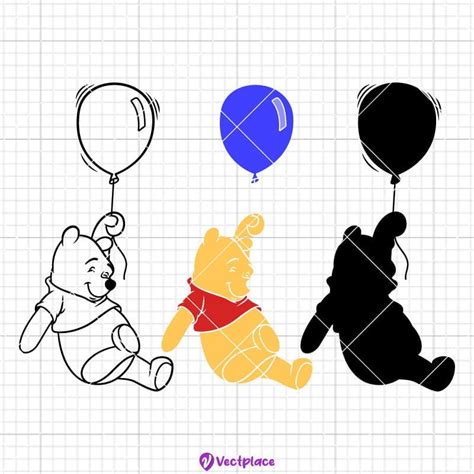 Winnie The Pooh Svg Cut File Cricut Png Vector Vectplace