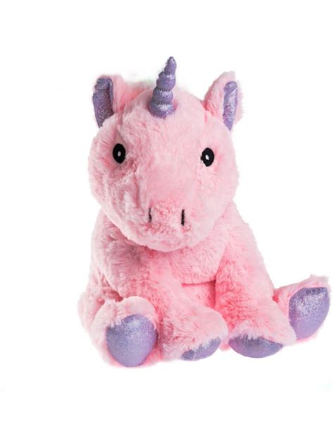 Peluche Bouillotte Licorne Rose Made In France Rose Kiabi