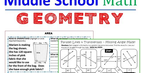 Parallel Lines And Transversals Solving Equations Riddle Worksheet