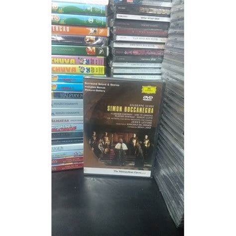 Dvd Verdi Simon Boccanegra Levine Lacrado Fabrica Original Shopee Brasil