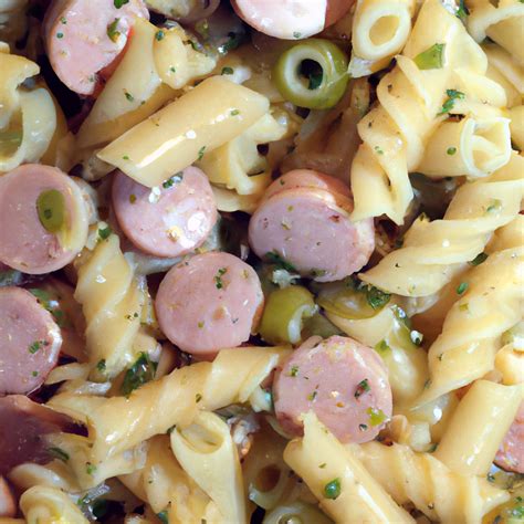 Nudelsalat Mit Fleischwurst Und Oliven Rezept Tastelist De