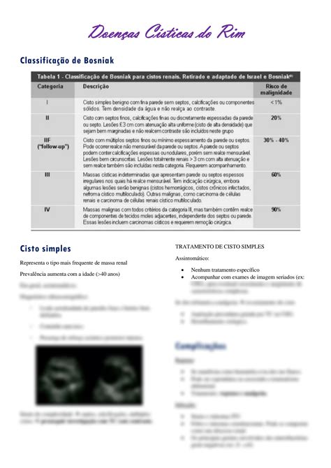 SOLUTION Aula 9 Doen As Cisticas Do Rim Studypool