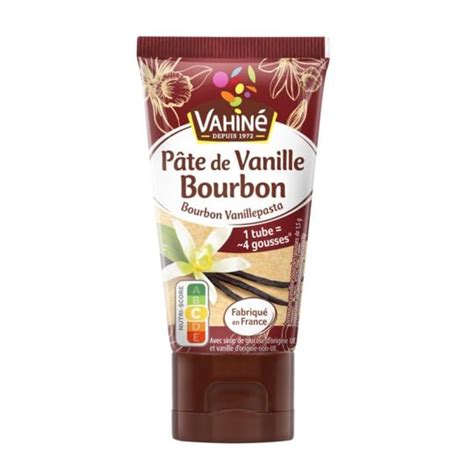 P Te De Vanille Bourbon Vahine Le Tube De G Prix Carrefour