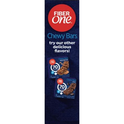 Fiber One 70 Calorie Chocolate Caramel And Pretzel Bars 5 Ct 082 Oz