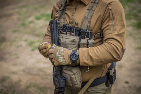 Helikon Range Tactical Gloves Hard MultiCam Coyote RK RNG PO