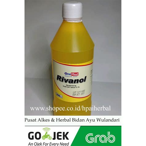 Jual RIVANOL ONEMED 285 ML PEMBERSIH LUKA ANTISEPTIK Shopee Indonesia