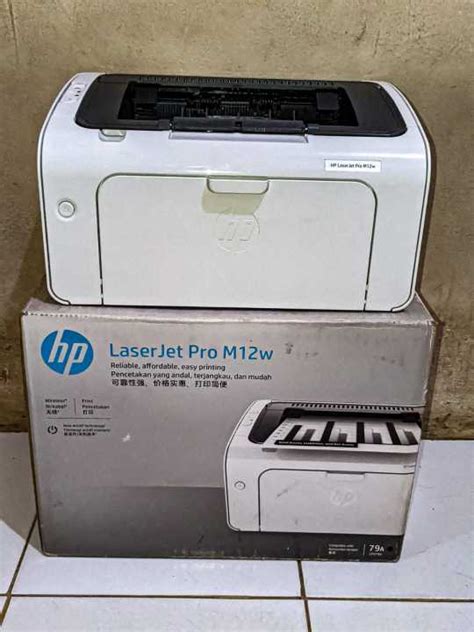 Printer Hp Laserjet Pro M W Lazada Indonesia