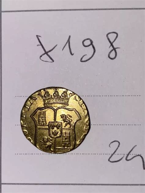 Ancien Poids Mon Taire Pi Ce De Monnaie Double Espagne Poids Gr