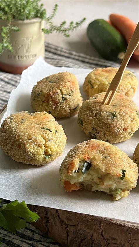 Crocchette Di Ricotta Zucchine E Menta Senza Uova Artofit