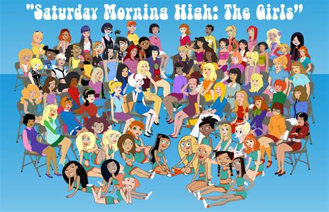 Saturday Morning High The Girls By Juliefan21 On Deviantart