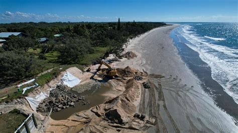 Woodgate Beach erosion prevention begins – Bundaberg Now