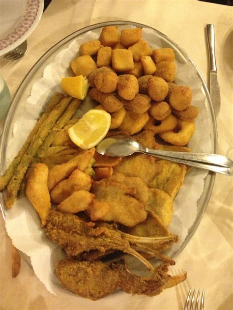 Fritto Misto Alla Piemontese With Chicken Sausages Lamb Semolina