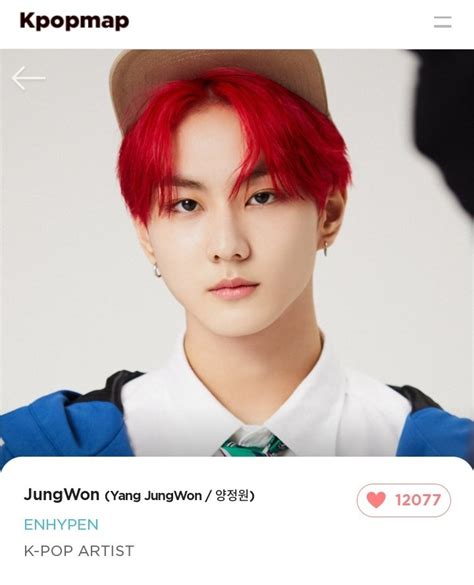 ENHYPEN JUNGWON GLOBAL On Twitter RT Jungwonvoteteam KPOPMAP Vote