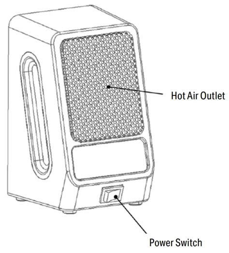 Visionair Vahc Personal Ceramic Electric Heater Owner S Manual