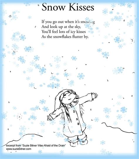 16 Best Images About Winter Poems Kindergarten On Pinterest Pocket