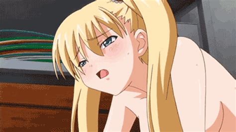 Rule 34 Airi Akizuki Animated Ass Blonde Hair Blue Gale Blush Bounce Bouncing Breasts Bow