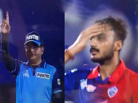 WATCH Axar Patel Looks Clueless After Umpire Gives Decision In His