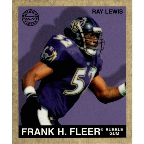 1997 Fleer Goudey Football Ray Lewis 2 On EBid United States 166131950