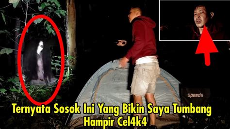 SOLO CAMPING HOROR HUTAN ANGKER DI KEJAR KUNTILANAK HAMPIR JADI