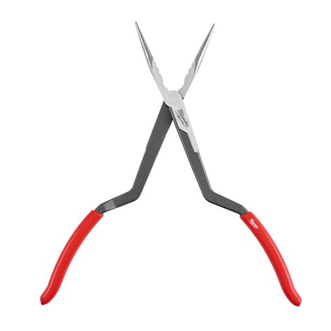 Pince A Bec Demi Rond Long Droit Long Reach Plier Milwaukee