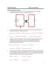 Week 7 ECT 125 Lab2 Final Docx ECT125 W7 Lab 2 Name Jose R Ortiz