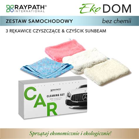 Raypath Car Cleaning Set Plus Zestaw Czyszczcy Do