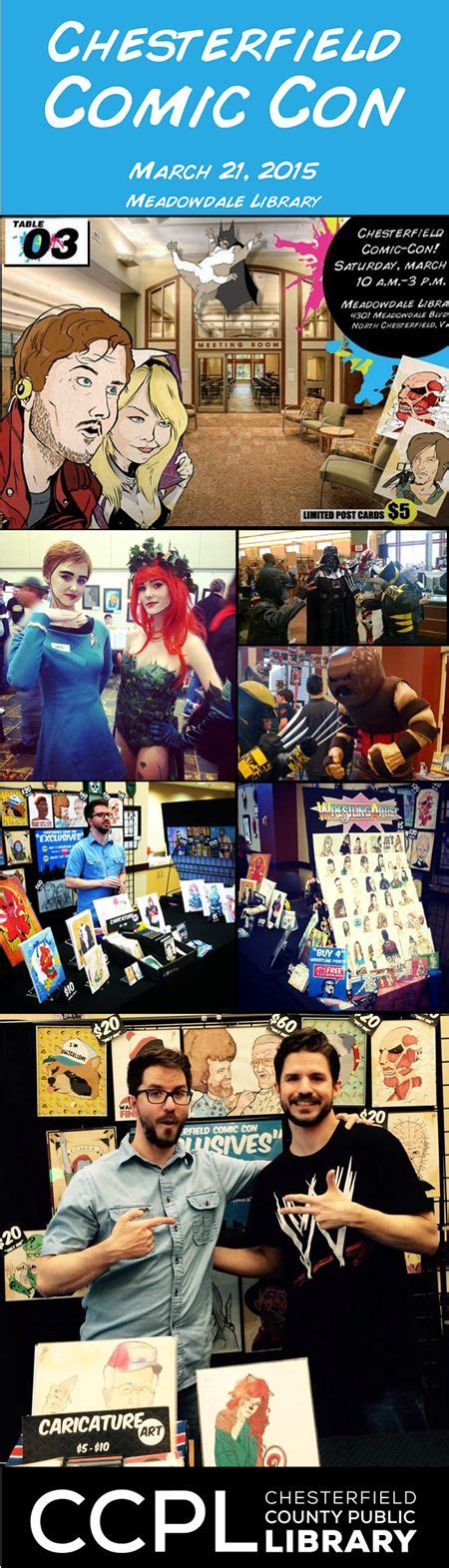 Chesterfield Comic Con Day Show Located At The Meadowdale Library