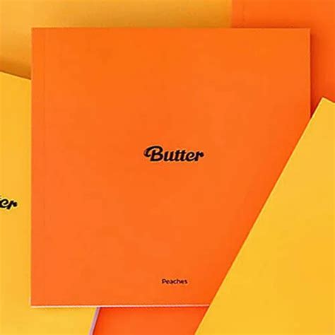 Bts Butter Album Peaches Cd Fotobuch Karte Stand Message Sticker