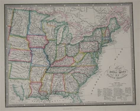 Map Of The Usa Map Of The United States Of North America By Wyld