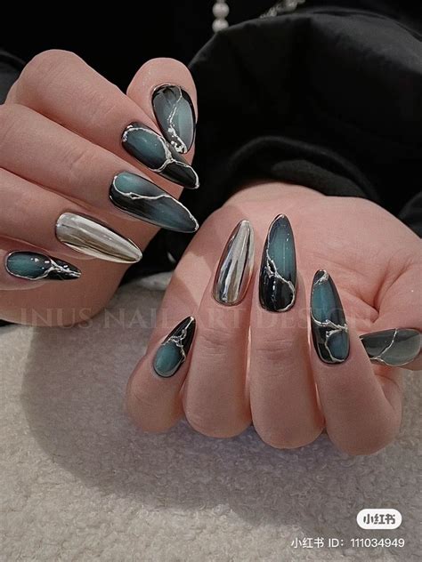 Pin By Ánh Trần On Nail Chiến Cá Tính độc Lạ Edgy Nails Blush