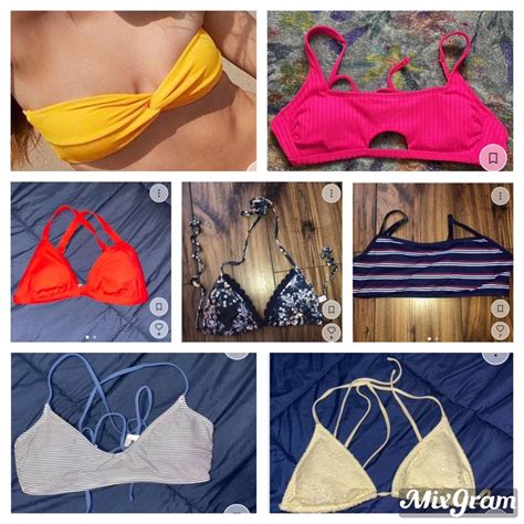 BIKINI TOP BUNDLE ALL SIZE S M B Cup All Rarely Depop