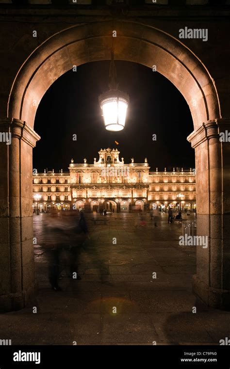 The Plaza Mayor, Salamanca, Spain Stock Photo - Alamy