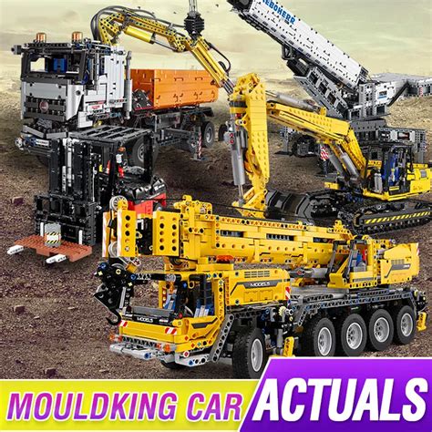 MOLD KING D Cennie S De Construction De Camion Grue T L Command S Pour