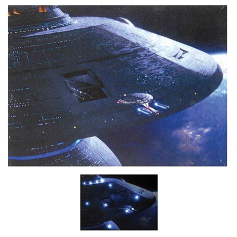 Star Trek The Next Generation Starbase 74 Light-Up Canvas Print