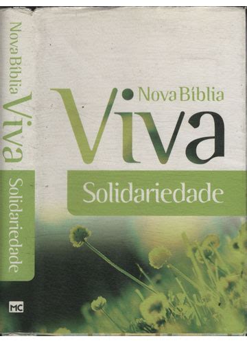 Sebo Do Messias Livro Nova B Blia Viva Solidariedade