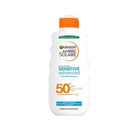 Buy Garnier Ambre Solaire Sensitive Advanced Sun Cream Spf50 400ml 13