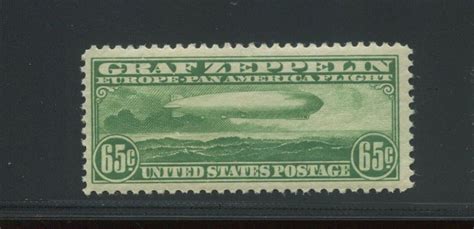 C Graf Zeppelin Air Mail Mint Stamp Nh Bx United States Air