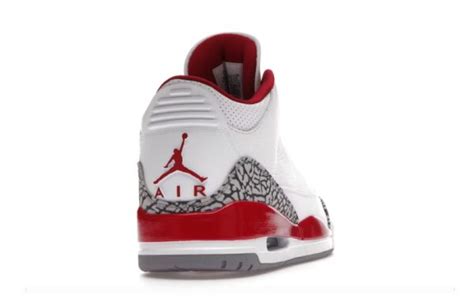 Jordan 3 Retro Cardinal Red Delano Clothing