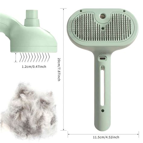 Brosse Pulv Risatrice Pour Chat Pour La Perte De Poils Enl Ve Les