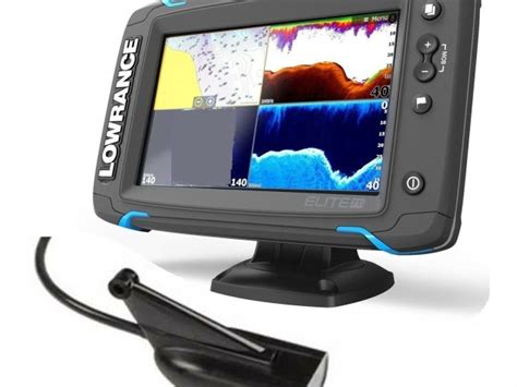 Lowrance Elite Ti Chartplotter Fishfinder With Mid High Downscan