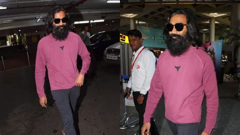 In Pics Dhanush Looks Unrecognisable In New Look As He Gets Spotted At