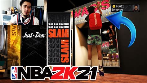 NEW NBA 2K21 SLAM CLOTHES IN SWAGS NEW SHORT SHORTS ARE IN SWAGS NBA