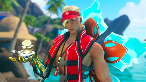 New Lifeguard Lifeweaver Skin Showcase Overwatch 2 Youtube